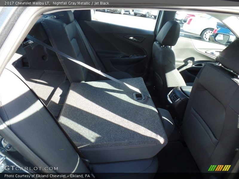 Nightfall Gray Metallic / Jet Black 2017 Chevrolet Malibu LT