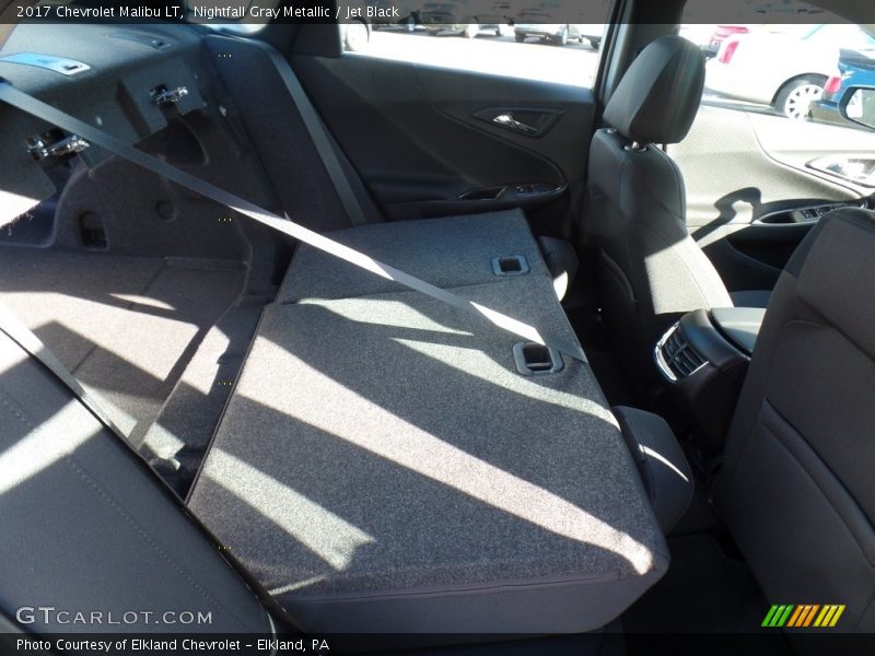 Nightfall Gray Metallic / Jet Black 2017 Chevrolet Malibu LT