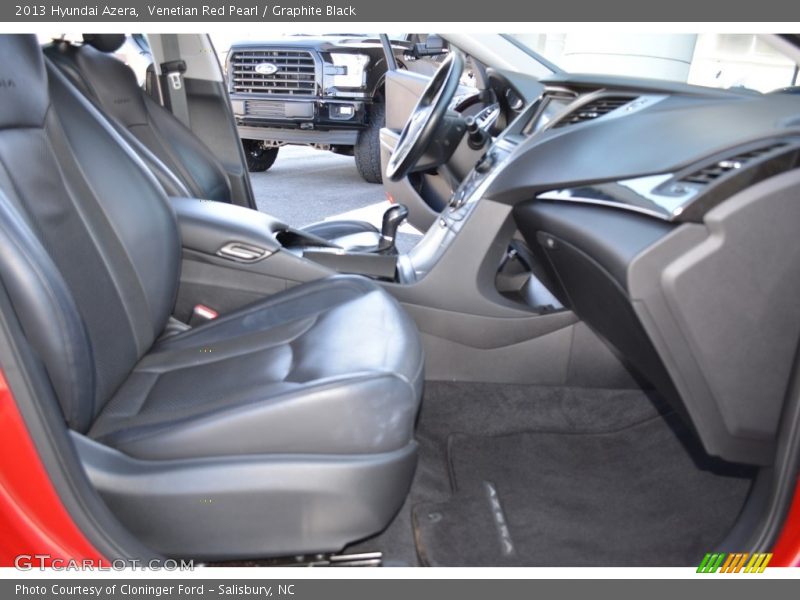 Venetian Red Pearl / Graphite Black 2013 Hyundai Azera