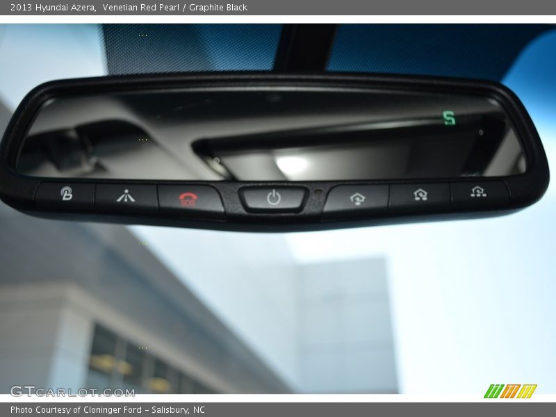 Venetian Red Pearl / Graphite Black 2013 Hyundai Azera