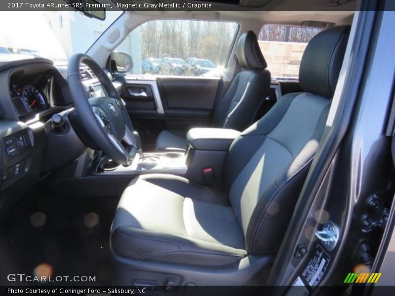 Magnetic Gray Metallic / Graphite 2017 Toyota 4Runner SR5 Premium