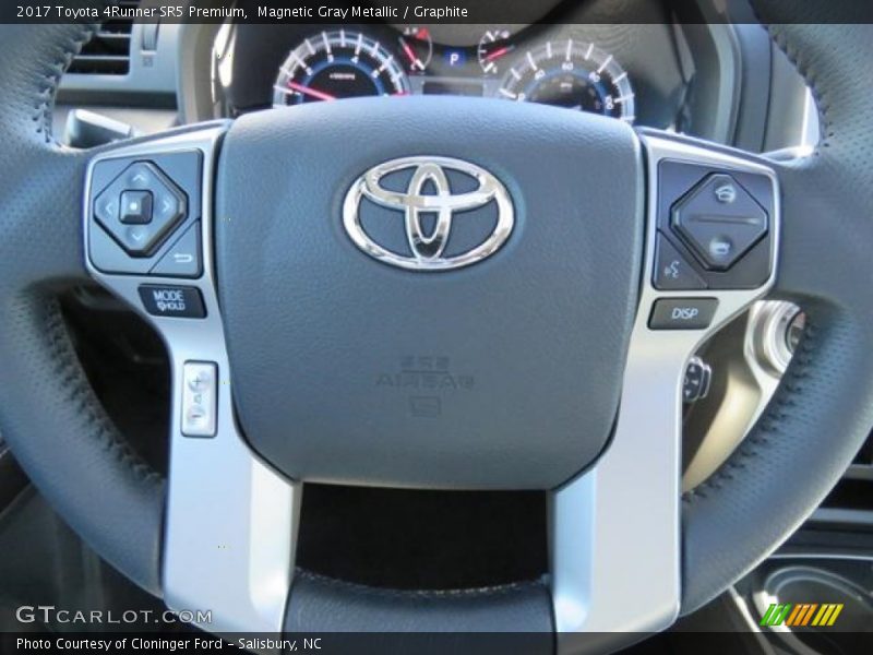 Magnetic Gray Metallic / Graphite 2017 Toyota 4Runner SR5 Premium