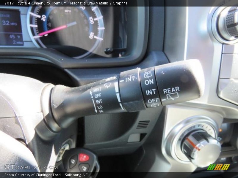 Magnetic Gray Metallic / Graphite 2017 Toyota 4Runner SR5 Premium