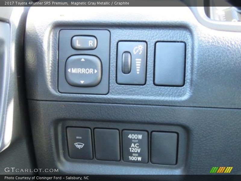 Magnetic Gray Metallic / Graphite 2017 Toyota 4Runner SR5 Premium