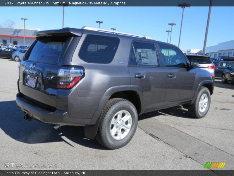 Magnetic Gray Metallic / Graphite 2017 Toyota 4Runner SR5 Premium