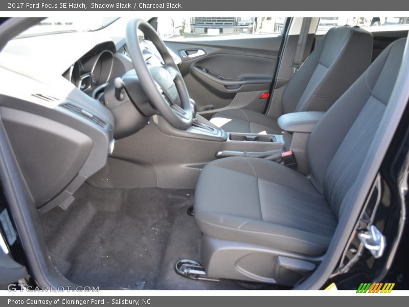 Shadow Black / Charcoal Black 2017 Ford Focus SE Hatch