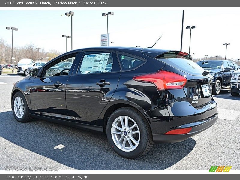 Shadow Black / Charcoal Black 2017 Ford Focus SE Hatch