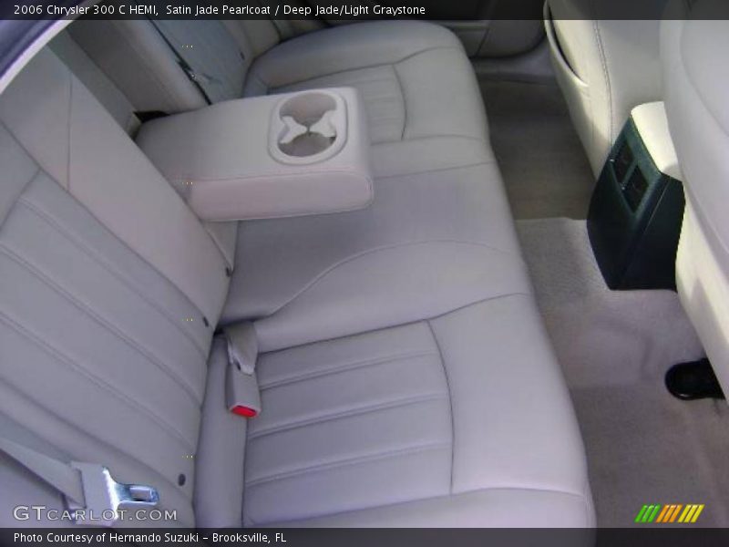 Satin Jade Pearlcoat / Deep Jade/Light Graystone 2006 Chrysler 300 C HEMI