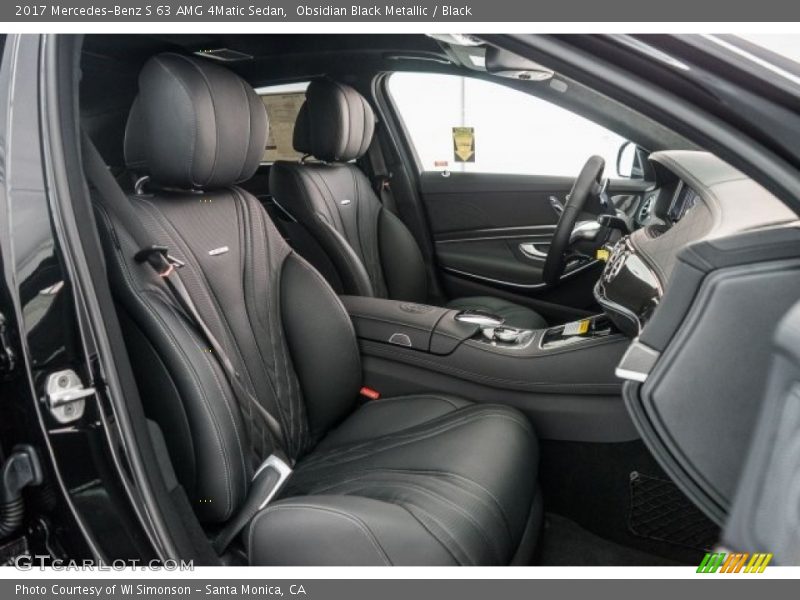  2017 S 63 AMG 4Matic Sedan Black Interior