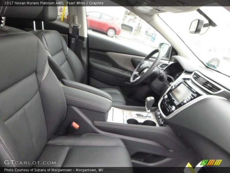 Pearl White / Graphite 2017 Nissan Murano Platinum AWD