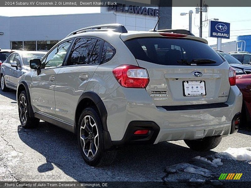 Desert Khaki / Black 2014 Subaru XV Crosstrek 2.0i Limited