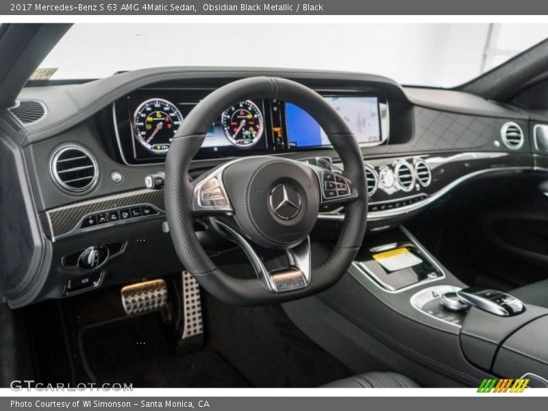 Dashboard of 2017 S 63 AMG 4Matic Sedan