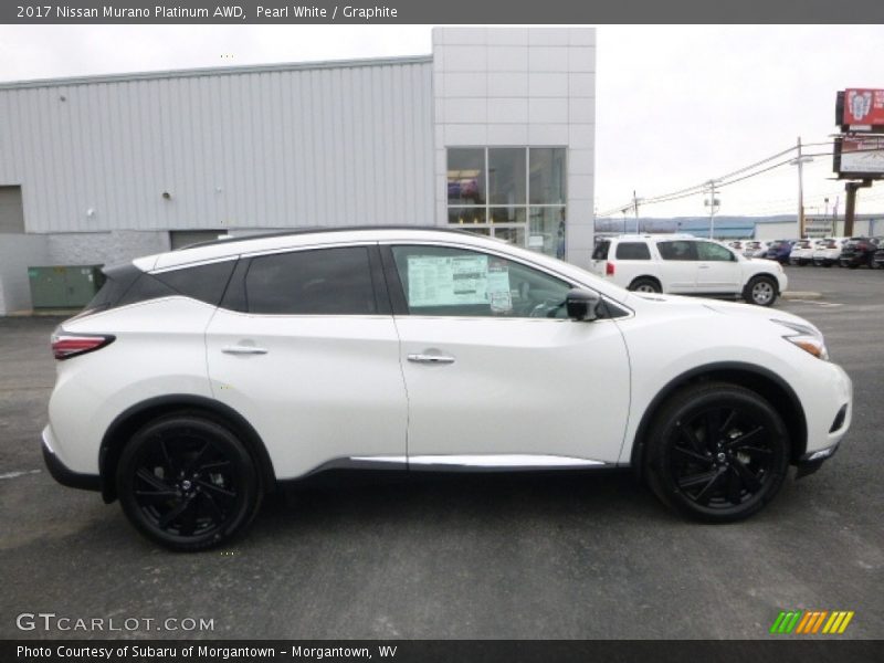  2017 Murano Platinum AWD Pearl White