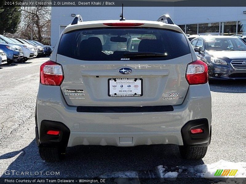 Desert Khaki / Black 2014 Subaru XV Crosstrek 2.0i Limited