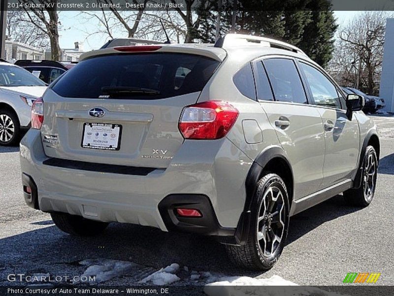 Desert Khaki / Black 2014 Subaru XV Crosstrek 2.0i Limited