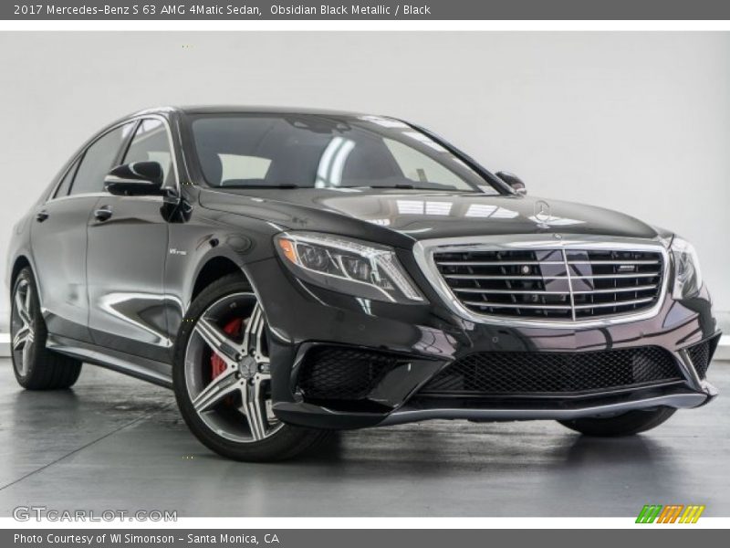 Front 3/4 View of 2017 S 63 AMG 4Matic Sedan