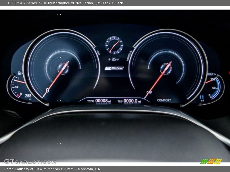  2017 7 Series 740e iPerformance xDrive Sedan 740e iPerformance xDrive Sedan Gauges