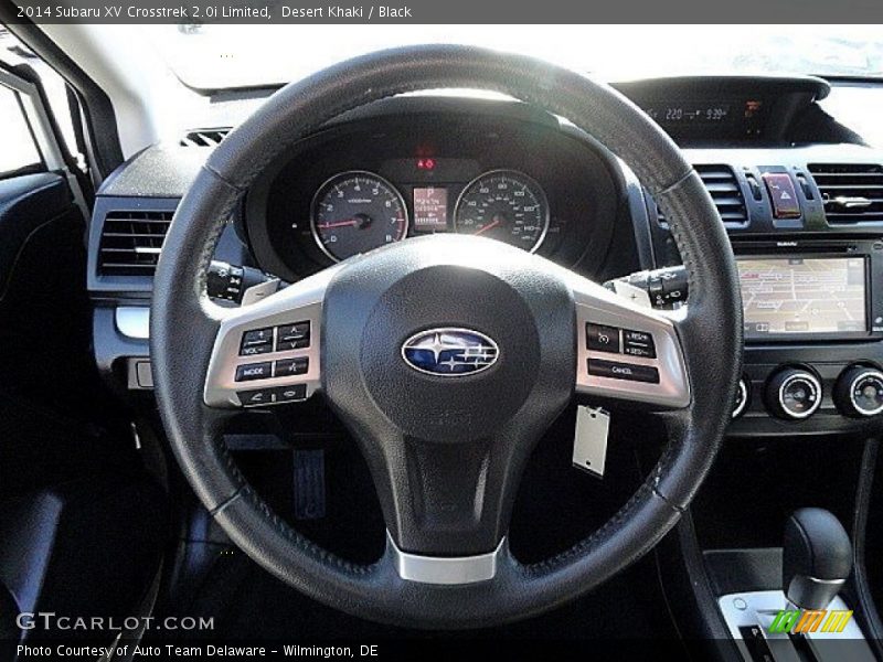 Desert Khaki / Black 2014 Subaru XV Crosstrek 2.0i Limited