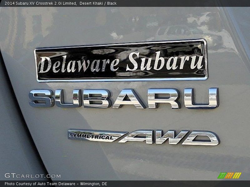 Desert Khaki / Black 2014 Subaru XV Crosstrek 2.0i Limited