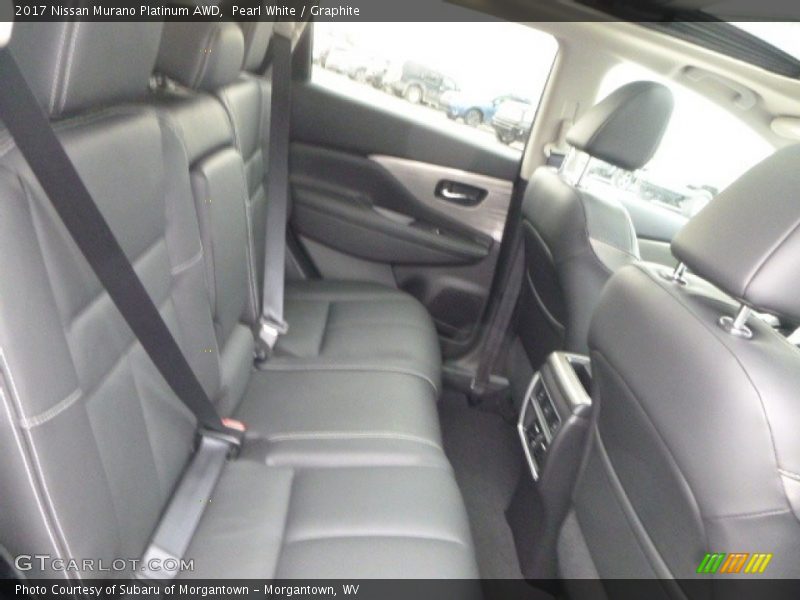 Pearl White / Graphite 2017 Nissan Murano Platinum AWD