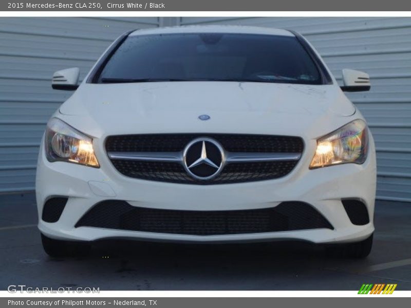 Cirrus White / Black 2015 Mercedes-Benz CLA 250