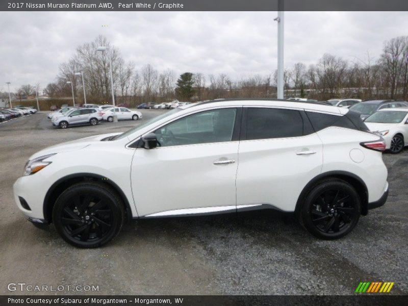  2017 Murano Platinum AWD Pearl White