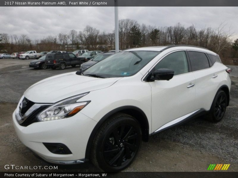 Front 3/4 View of 2017 Murano Platinum AWD