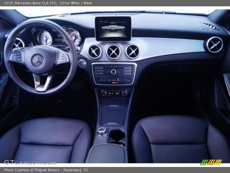 Cirrus White / Black 2015 Mercedes-Benz CLA 250