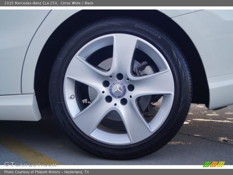 Cirrus White / Black 2015 Mercedes-Benz CLA 250