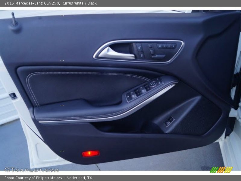 Cirrus White / Black 2015 Mercedes-Benz CLA 250