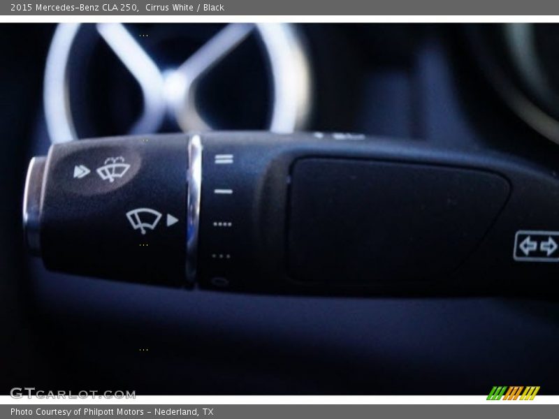 Cirrus White / Black 2015 Mercedes-Benz CLA 250