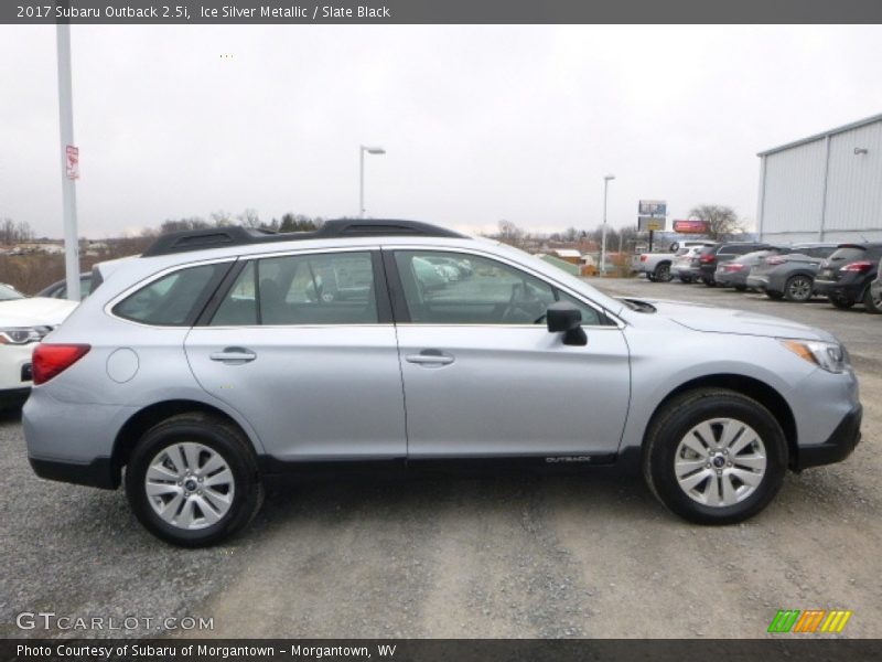Ice Silver Metallic / Slate Black 2017 Subaru Outback 2.5i