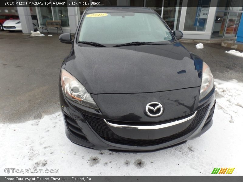 Black Mica / Black 2010 Mazda MAZDA3 i SV 4 Door