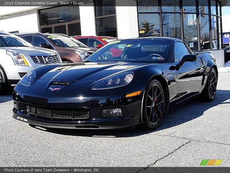 Black / Ebony 2013 Chevrolet Corvette Coupe