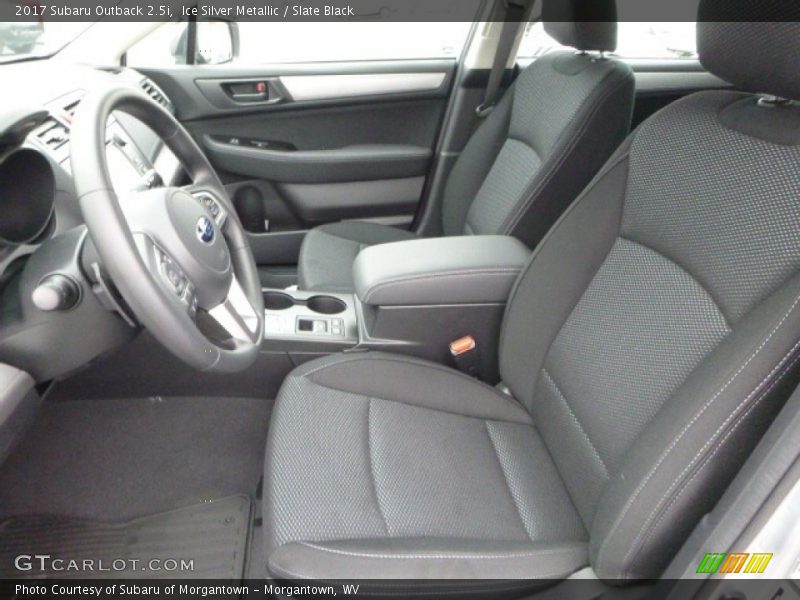 Ice Silver Metallic / Slate Black 2017 Subaru Outback 2.5i