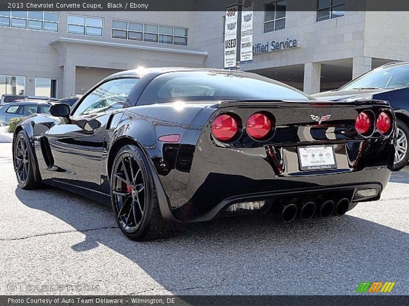 Black / Ebony 2013 Chevrolet Corvette Coupe