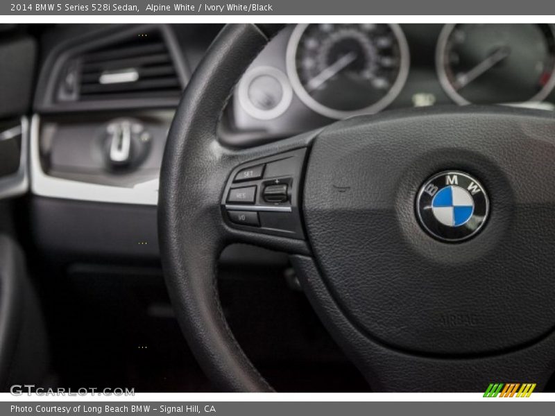 Alpine White / Ivory White/Black 2014 BMW 5 Series 528i Sedan