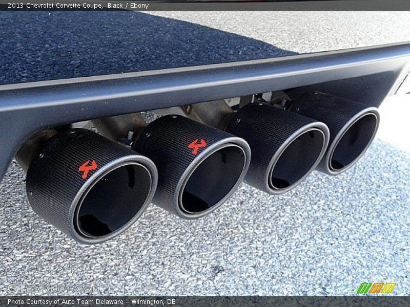 Exhaust of 2013 Corvette Coupe