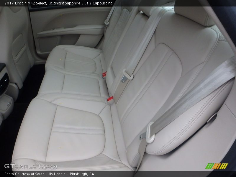 Rear Seat of 2017 MKZ Select