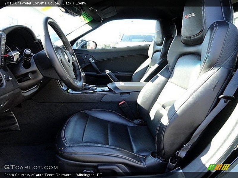 Black / Ebony 2013 Chevrolet Corvette Coupe