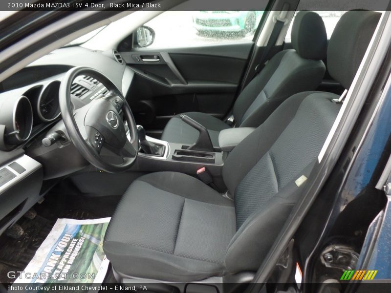 Black Mica / Black 2010 Mazda MAZDA3 i SV 4 Door
