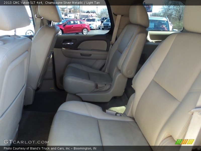 Champagne Silver Metallic / Light Tan 2013 GMC Yukon SLT 4x4