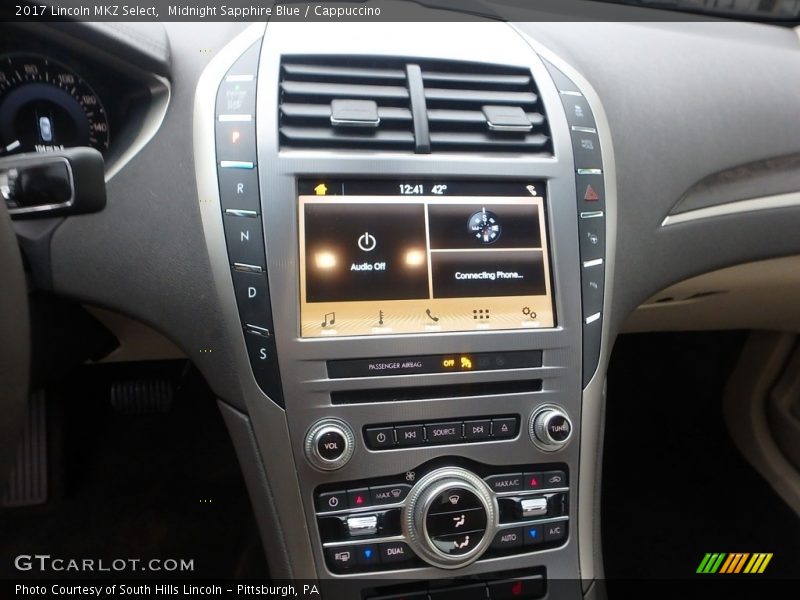 Controls of 2017 MKZ Select