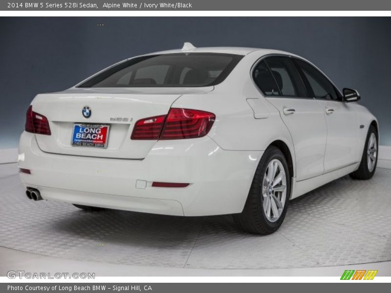 Alpine White / Ivory White/Black 2014 BMW 5 Series 528i Sedan