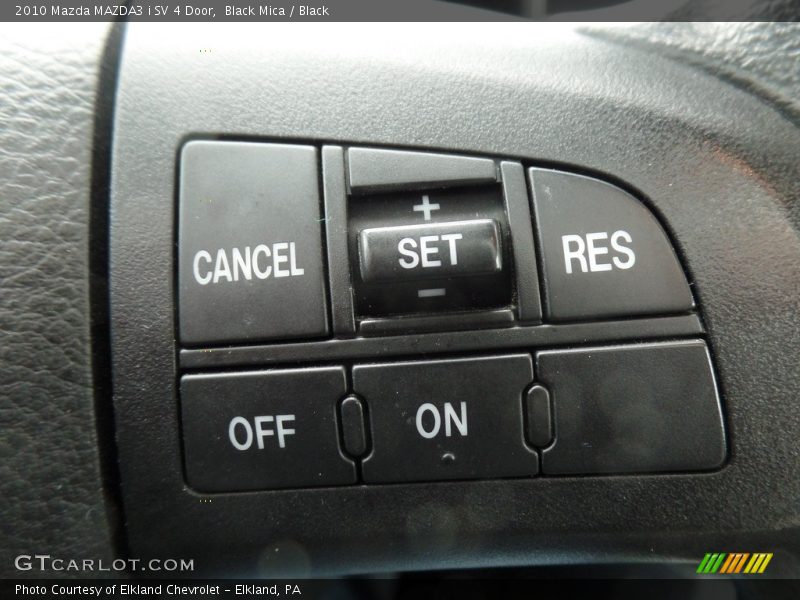 Black Mica / Black 2010 Mazda MAZDA3 i SV 4 Door