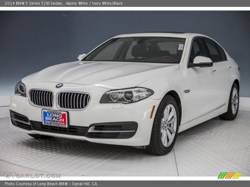 Alpine White / Ivory White/Black 2014 BMW 5 Series 528i Sedan