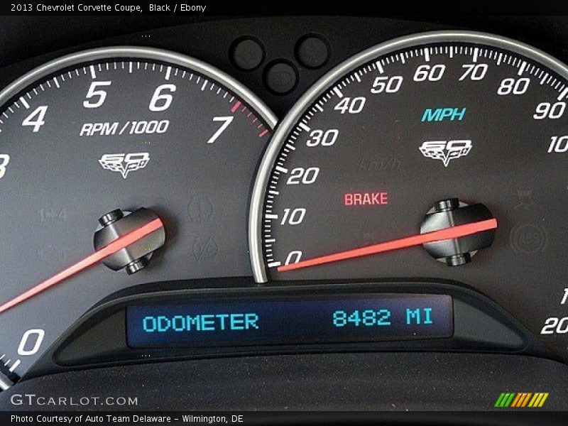  2013 Corvette Coupe Coupe Gauges