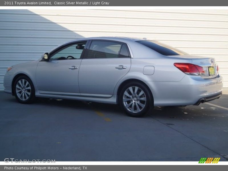 Classic Silver Metallic / Light Gray 2011 Toyota Avalon Limited