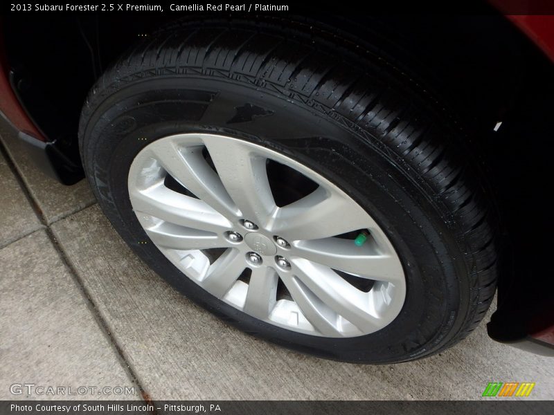 Camellia Red Pearl / Platinum 2013 Subaru Forester 2.5 X Premium