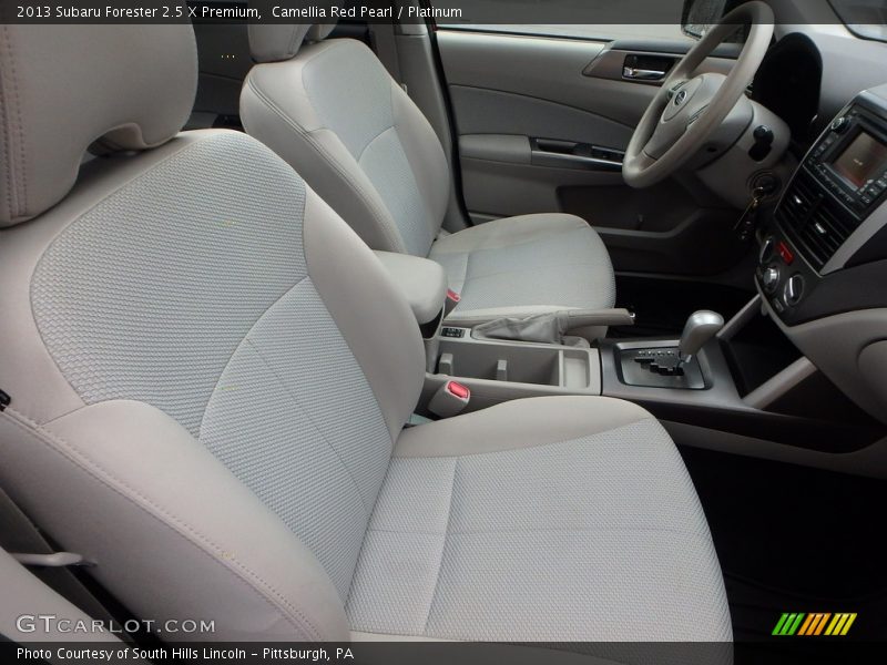 Camellia Red Pearl / Platinum 2013 Subaru Forester 2.5 X Premium